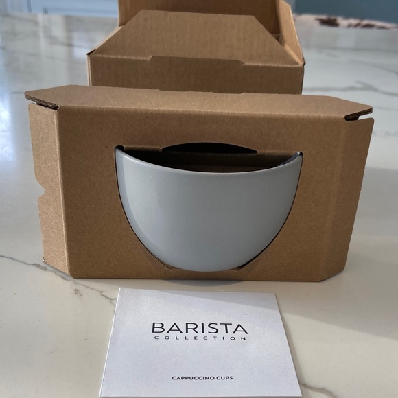 N’Esspresso Other - N’Esspresso Barista Collection Gray Cappuccino Cup. New in Box
